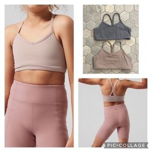 2 Athleta girl, all day bras